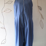 ブルーデニムのゆったりおへやぎ