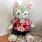 ジェラトーニ　アロハシャツ 　ピンク柄
