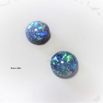 ステンレス　galaxy 宙（ソラ）/　樹脂ピアス　樹脂ノンホールピアス