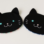 ふんわり☆ねこさん　ティッシュケース  くろねこさん