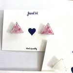 《 SELE》700円→500円春夏マーブルトライアングルアクセ
