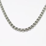 サージカルステンレス製 ロールチェーンネックレス(幅5.0mm) ※長さ自由