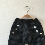 80㎝★ピンドットのセーラー風サルエルパンツ