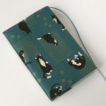 単行本用ブックカバー　はちわれ　タキシード猫