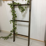 ラダー型シェルフ ラダーシェルフ アンティーク風 ラダー