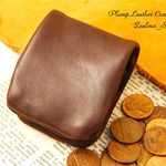 送料無料 ふっくら可愛いコインケース lcc79 Dブラウン