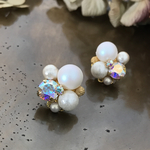 aurora ビジュー ピアス イヤリング