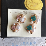 SALE パールビジューピアス