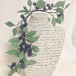 ◇nunohana for display◇ blue berry