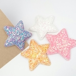★かわいい星★ラメスターのベビーヘアクリップ