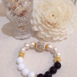 再販☆コットンパールキラキラブレスレット☆
