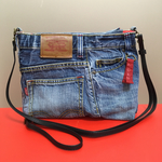 デニムリメイクポシェット levi's-red 
