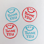『Thank   you スマイル』消しゴムはんこ