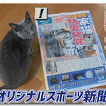 実物大オリジナルスポーツ新聞