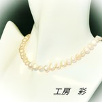 感謝価格（5/15まで）☆新作☆ライトピンク小粒淡水パールのショートネックレス
