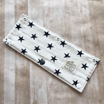 水筒肩ひもカバー  リバーシブル  STAR☆黒 