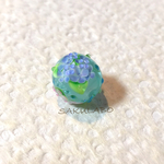 【一点物】点打ちあじさいのとんぼ玉