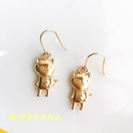 🌟🐱 ラッキー キャット ピアス 🐱 ネコ ねこ 