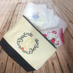 イニシャル＆名前入りオムツポーチ