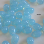 4*6mm opatik sky bule mix ドロップ チェコビーズ 30個