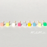 🌷カラフルなミニミニピアス🌷
