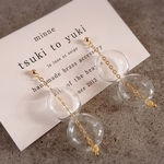  ＊吹きガラスの ピアス＊