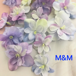12枚♡お姫様のお花♡みたいな花びら♡パープルブルー