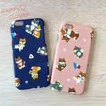 ★【受注生産】柴犬（C） iPhoneケース（カバータイプ）