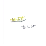 To do list 消しゴムはんこ
