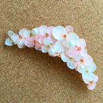 紫陽花のバレッタ