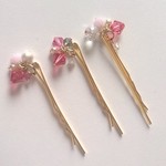 【pinkish 　ヘアピン】