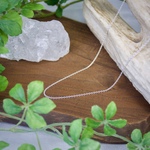 【シルバーチェーン】0.35φ 丸アズキ（長さ40、45、50cm）