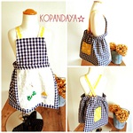 試作品☆エプロンサロペットスカート♥ M(100～110対応) 子供服 