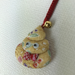 ちりめんうんこ君根付