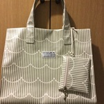 ラミネートバッグ ミニポーチ付き