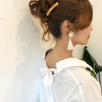 パールタッセルピアス