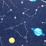 【受注制作】星座と惑星＊ネイビー［文庫・トール・新書］