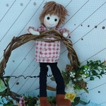 ぬいぐるみドール　男の子　おしゃれなドール