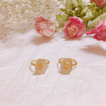 petit flower ring