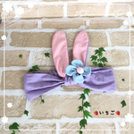 【送料無】うさ耳ヘアバンド（子供用）