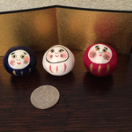 福々だるま三兄弟(屏風セット)