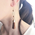 タッセルのバロック★ピアス