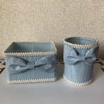 ハンドメイド 「アクリルポット」「セパレートBOX」セット売り