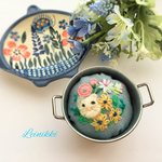 刺繍ピンクッション