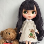 potiku様専用クロスステッチ刺繍ワンピース 1点 ブライス服