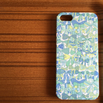  最終SALE*1点のみ！5/5s/SE*ジェニーズリボンズ*GRN*リバティ**iphone*