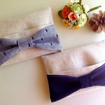 ＊最終sale＊大人カワイイりぼんティシュケース~秋冬~