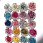  円形ケース付！/レインボー★ レースフラワー/限定1セット🌈20色200枚★(๑>◡<๑)/《2.5cm前後》🌼ハンドメイド(๑>◡<๑)/円形ケース付