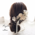 ナチュラル ウェディング   ヘアアクセサリー