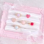 再販８♡Iinitial Heart Ring ♡*＊